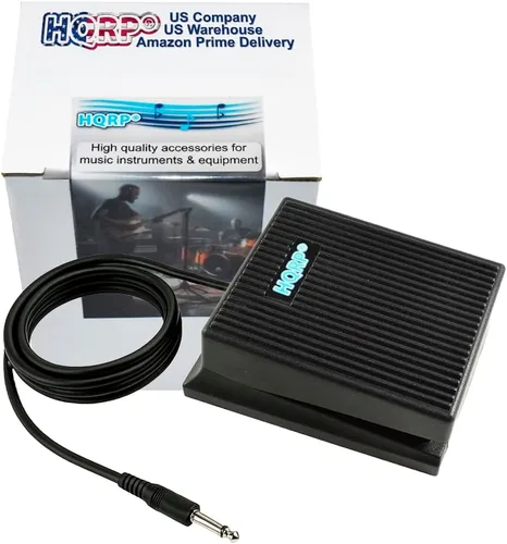 Miniatura 2 de HQRP Pedal Sustain para Casio CTK-2090, CTK-2400, CTK-3200, CTK-3500, CTK-4200, CTK-4400, CT-X700, PX-160, PX-S1100, CDP-S350, WK-6600 – Compatible