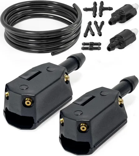 Miniatura 12 de Boquillas ajustables de 3 vías para reemplazo del limpiaparabrisas para Peterbilt, Dodge Sprinter, Ford Transit, Freightliner, VW Crafter