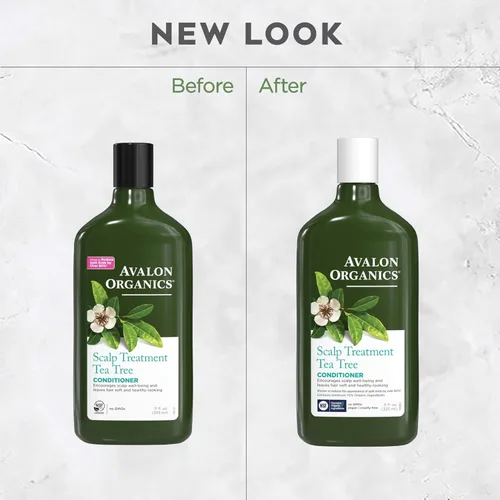 Miniatura 8 de Avalon Organics Tratamiento para el Cuero Cabelludo de Árbol de Té - Acondicionador, Promueve el Bienestar del Cuero Cabelludo y Deja el Cabello