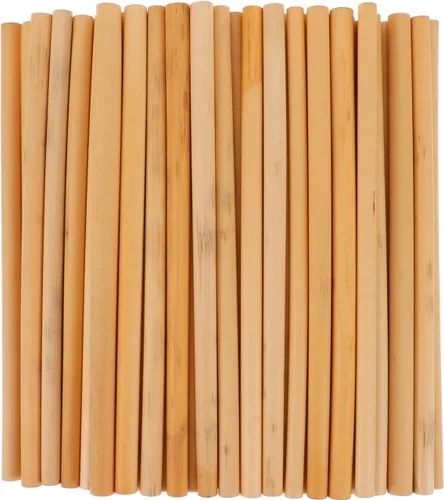 COHEALI Mason Bee Tubes - Paquete de 50 tubos de anidación de varillas naturales de 7.87 pulgadas para casa de abejas, solitario de 0.276-0.354 in