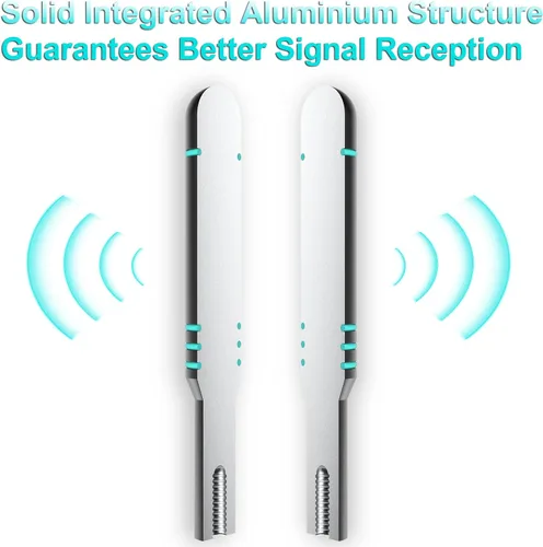 Miniatura 2 de VUELVE Antena de TV para Smart TV, antenas digitales para interiores con base magnética fuerte, recepción de largo alcance para canales locales 4K