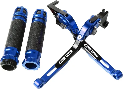 Miniatura 18 de Accesorios CNC para motocicleta, ajustable, plegable, extensible, con logotipo, palancas de embrague de freno para Yamaha FZ6 FAZER FZ-6 FZ 6 10