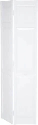 Miniatura 6 de LTL Home Products SEAPP24 Seabrooke - Puerta plegable interior con panel elevado de PVC, 80 pulgadas x 24 pulgadas, color blanco