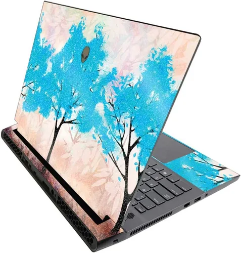 Miniatura 624 de MightySkins - Skin brillante con purpurina para Alienware M17 R3 (2020) y M17 R4 (2021) - Diversión de los años 90 Acabado duradero con purpurina