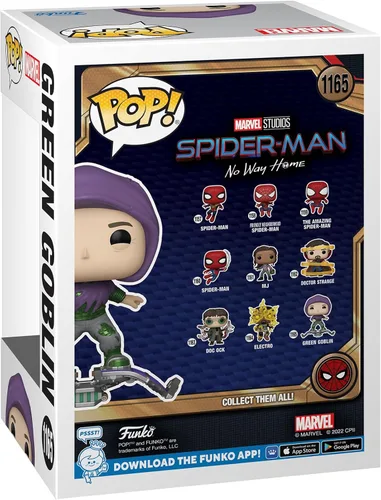 Miniatura 3 de Funko Pop Marvel: Spider-Man: No Way Home - Duende verde - Figura de vinilo coleccionable - Idea de regalo - Producto oficial - Juguetes para niños