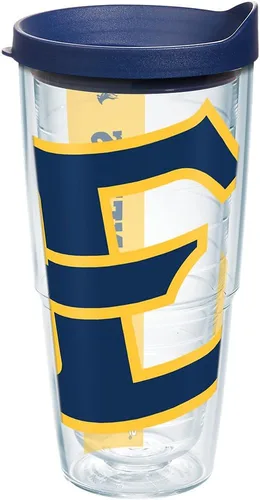 Vaso térmico con tapa, marca Tervis, East Tenn St Univ Colossal, Transparente