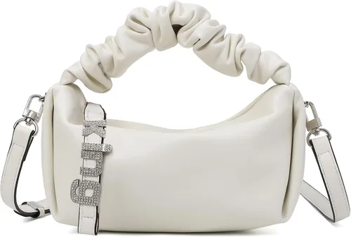 KingTo Bolso pequeño de hombro para mujer, bolso de mano suave de diseñador en la nube, bolso cruzado ligero