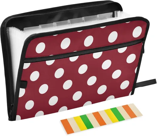 Miniatura 29 de Gredecor 13 Pockets File Folder Organizer A4/Letter Water Resistant Document Bag with Zipper Filing Folder Expanding File Pouch Storage for School