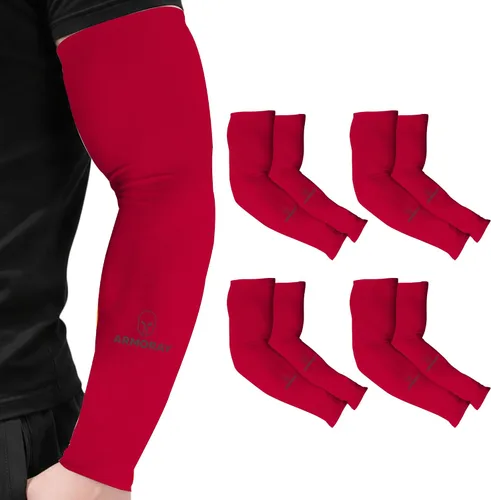 Miniatura 181 de ARMORAY - Mangas de brazo para hombres o mujeres; para cubrir tatuajes; de enfriamiento, para practicar deportes, básquetbol, golf, fútbol