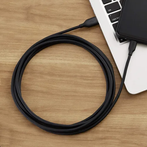 Miniatura 5 de Amazon Basics - Cable de carga rápida USB-C a USB-A 2.0, 480Mbps de velocidad, certificado USB-IF, para Apple iPhone 16/15, iPad, Samsung Galaxy