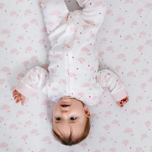 Miniatura 3 de Burt's Bees Baby - Pijama de una pieza (enterizo) de bebé de 100% algodón orgánico con cremallera frontal, para dormir