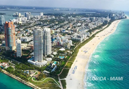 Miniatura 2 de Florida USA United States Acrílico Llaveros Llaveros Titulares - 6 3-Multi