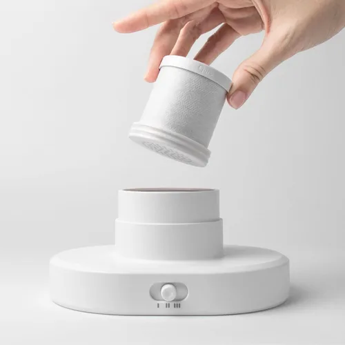 Miniatura 4 de Qure Skincare - Repuesto de filtro de ducha - Cartucho de repuesto para ducha, 99% de reducción de cloro, probado clínicamente, blanco, suministro