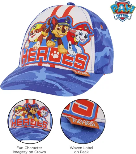 Miniatura 3 de ABG - Gorro para niños de 2 a 4 años, diseño de Paw Patrol, Thomas, Baby Shark, Mickey Mouse o Batman, gorra de béisbol y gafas de sol para niños
