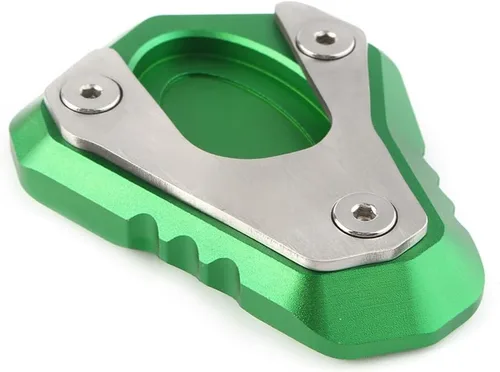 Miniatura 2 de Liru - Soporte extensor lateral de motocicleta para Kawasaki Z900 2017 2018 2019 2020, verde