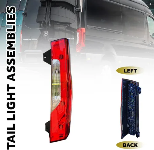 Miniatura 4 de Compatible con luces traseras Mercedes Sprinter W907 910 con bombillas laterales izquierda y derecha 2019 a 2021