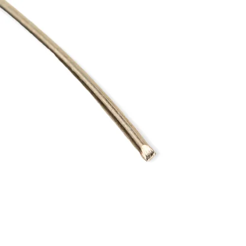 Alambre de soldadura de plata de 1 pie de calibre 20 fácil (0.032 pulgadas) fabricado en Estados Unidos por CRAFT WIRE