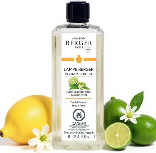 Miniatura 43 de MAISON BERGER Repuesto de fragancia Lampe Berger para difusor de aceite de fragancia del hogar - 33.8 onzas líquidas / 1 litro Marea atlántica