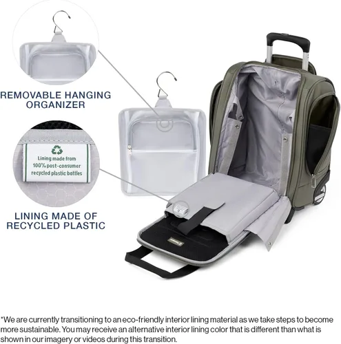 Miniatura 4 de Maleta de viaje compacta con 5 ruedas de Travelpro Maxlite, Verde pizarra), 401177706