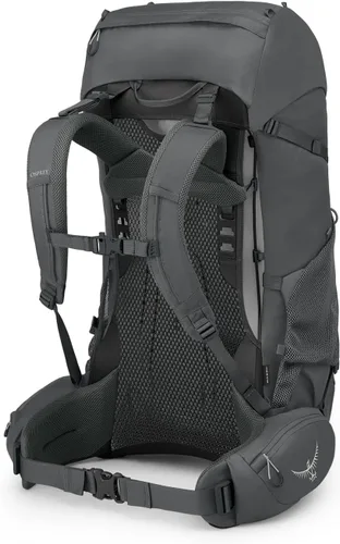 Miniatura 6 de Osprey Rook 65L Mochila de mochilero para hombre, color carbón oscuroforro plateado