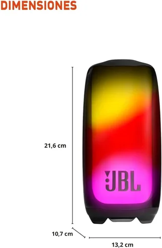 Miniatura 3 de JBL Pulse 5 - Altavoz Bluetooth portátil con luces deslumbrantes, sonido profesional original, color negro