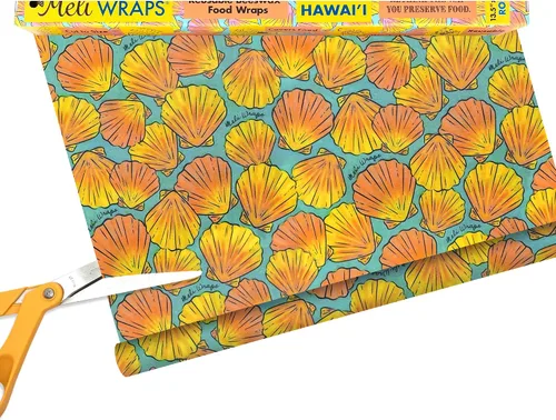 Miniatura 12 de Meli Wraps - Rollo de cera de abeja reutilizable, envolturas de cera de abejas sin residuos para cubrir alimentos, rollo de cocina