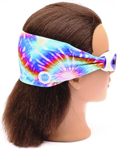 Miniatura 2 de Splash Place - Gafas de natación con correa de tela - Gafas de natación para adultos y niños - Tema de todo el mundo Teñido anudado