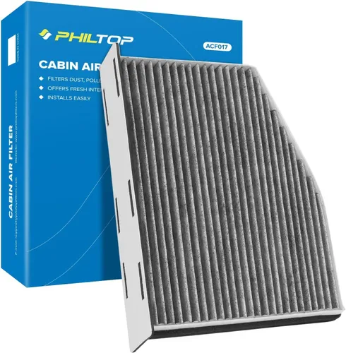 Miniatura 10 de PHILTOP Filtro de Aire de Cabina, Repuesto para Modelo 3 2020 2019 2018 2017, Incluye Carbón Activado, Accesorios de Filtro de Aire Premium, Paquete