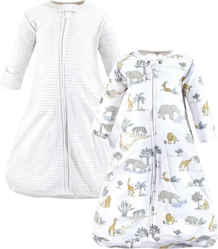 Miniatura 62 de Hudson Baby Saco de dormir unisex de algodón con manga larga para bebé, saco, manta Toile