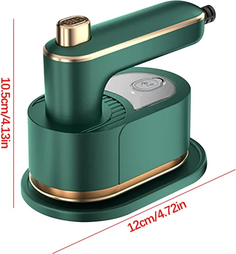 Miniatura 2 de Vaporizador portátil para ropa, vapor de ropa de mano con tanque de agua de 2.2 fl oz, mini máquina de planchado, plancha pequeña de viaje, vaporera