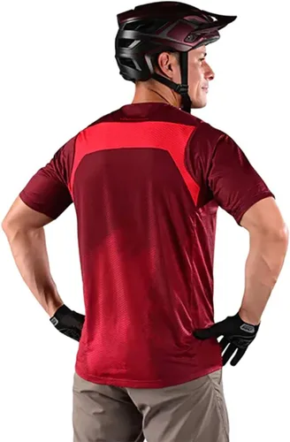 Miniatura 2 de Troy Lee Designs Ciclismo MTB Bicicleta Mountain Bike Jersey Camisa para Hombres, Skyline Air SRAM Roost SS