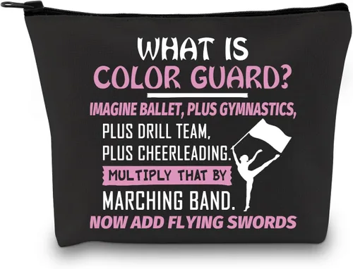 Miniatura 8 de GJTIM Bolsa de maquillaje con protector de color, regalo de guardia de invierno, banda de marcha, regalo de graduación para personas mayores, Bolsa