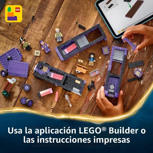 Miniatura 6 de LEGO Harry Potter Knight Bus Adventure - Juguete de construcción para niños, niños y niñas, a partir de 8 años - Autobús icónico de Harry Potter