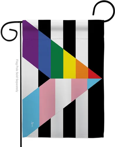 LGBTQ Bandera del Mes del Orgullo Gay Trans Straight Ally Decoración de Jardín Decoración del Hogar Regalos Pequeña Bandera Arco Iris Bandera