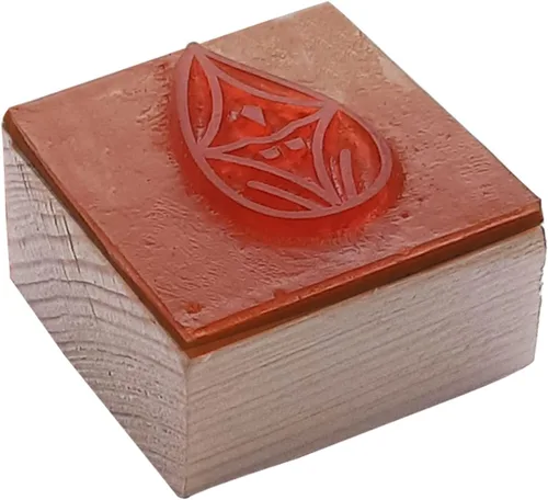 Miniatura 26 de Royal Kraft Sello de goma de madera espiral - Impresión de bloques de bricolaje en papel, tela, henna Rtag020