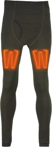 Miniatura 2 de Pnuma Outdoors IconX - Pantalones de capa base de caza con núcleo calefaccionado, cálidos y cómodos, vienen con batería recargable y cargador