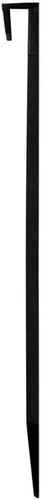 Miniatura 2 de EasyFlex Paquete de estaca de anclaje de paisaje de 10 pulgadas, 10 unidades, color negro (paquete de 2)