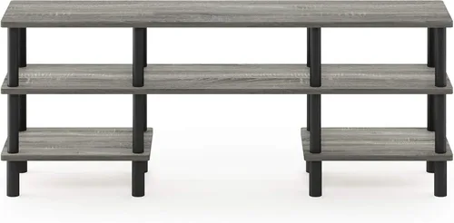 Miniatura 25 de Furinno 11191BK THE Centro de Entretenimiento Soporte para TV, Negro