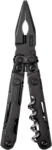 Miniatura 3 de SOG PowerLitre - Mini herramienta multiusos con 19 herramientas ligeras, herramienta compacta de 5 pulgadas de largo con cuchillo, destornillador