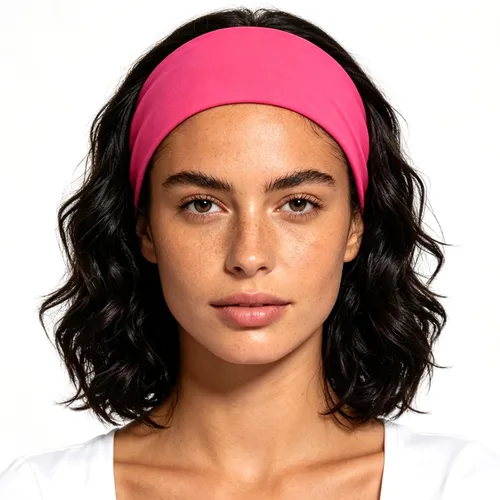 Miniatura 3 de yfstyle Diadema rosa neón de los años 80 y 90, accesorios para el cabello de los años 80 y 90, accesorios para el cabello para fiesta brillante