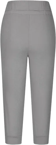Miniatura 3 de Pantalones capri para mujer, estampado de diente de león, pantalones capri con cordón de cintura alta, elásticos, pantalones cortos de verano