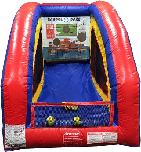 Miniatura 15 de Juegos de marco de aire sellado Ultralite Lanzamiento de bolas y bolsas Incluye marco, panel, soplador integrado, bolas y bolsa para patios