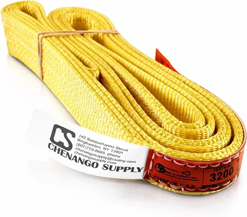 Miniatura 18 de DD Sling. Correa de 2 capas para levantamiento, de red de nylon, de doble ojal. Muy resistente (900 tejidos).Capacidad de carga vertical
