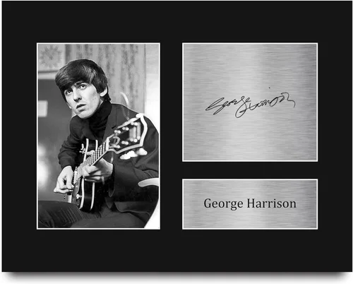 Miniatura 12 de HWC Trading John Lennon Los Beatles 40 x 30 cm (A3) Regalos Impresos Autógrafo Firmado Imagen para Fanáticos de Recuerdos Musicales - 40 x 30 cm