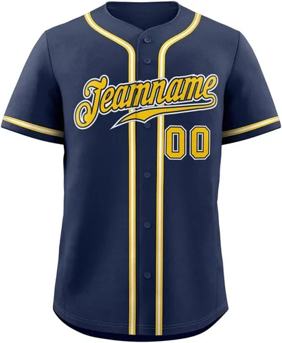 Miniatura 28 de Camisetas de béisbol personalizadas para hombres, mujeres, niños, camisetas con botones, personalizadas, número de nombre impreso o cosido