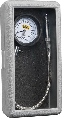 Miniatura 2 de Auto Meter (2159) Medidor de presión de neumáticos analógico de 0-15 PSI
