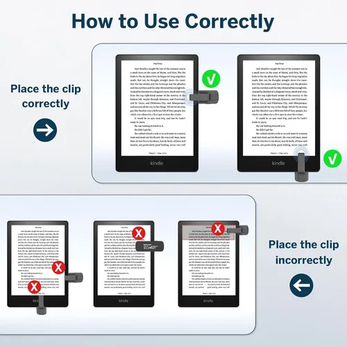 Miniatura 8 de DATAFY [Compatible con Fundas] Anillo Girador de Página con Control Remoto para Kindle Paperwhite Oasis Scribe Kobo eReaders, Controles Remotos