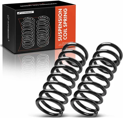 A-Premium Juego de 2 muelles helicoidales delanteros compatibles con Chevrolet Malibu, Camaro, Monte Carlo y Buick Century, Regal y GMC Caballero y