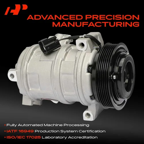Miniatura 3 de A-Premium Compresor de aire acondicionado con embrague compatible con Cadillac CTS 3.2L 2003-2004 Sedan
