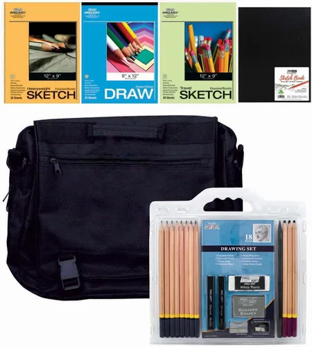 Miniatura 10 de PRO ART Paquete económico de papel para dibujar/boceto/encuadernado, multicolor